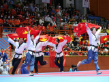 Pencak silat, taekwondo thay nhau mang huy chương vàng về cho đoàn thể thao Việt Nam