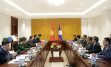 Ủy ban Quốc phòng và An ninh Quốc hội Việt Nam-Lào tăng cường hợp tác
