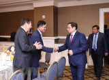 Thủ tướng tiếp các doanh nghiệp, nhà khoa học Việt kiều và Hoa Kỳ