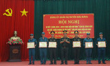 Đảng ủy Quân sự huyện Bàu Bàng: Phát huy vai trò, trách nhiệm của cán bộ, đảng viên
