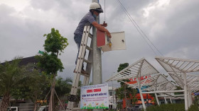 Lắp đặt  trạm phát wifi miễn phí cho người dân