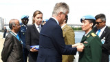 联合国向越南人民军军官颁发联合国勋章
