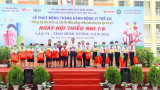 The launching ceremony of Action Month for Children and the sixth Children's Day in Binh Duong province in 2022