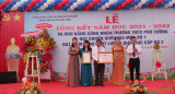 Trường THCS Phú Cường được công nhận đạt chuẩn quốc gia mức độ 1