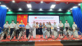 Many bicycles and scholarships to children overcoming difficulties to go to school donated