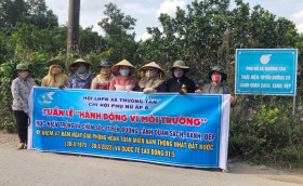 Ý nghĩa từ mô hình Mỗi chi hội phụ nữ mỗi tuần một hành động nhân văn