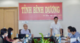 省领导与“越南倡议”小组举行工作会谈