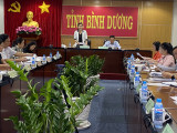 Họp Ban tổ chức Ngày hội gia đình Việt Nam tại Bình Dương