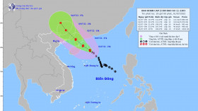 越南政府总理要求紧急应对一号台风和暴雨洪水
