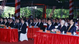 越南国家主席阮春福出席世界文化名人阮廷沼诞辰200周年纪念典礼