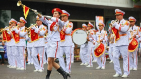 2022年东盟+警察音乐节在首都河内开幕