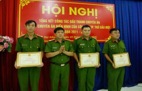 Công an TP.Thủ Dầu Một tổng kết 10 năm công tác đấu tranh chuyên án