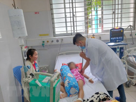 TP.HCM: Nhiều bệnh nhi sốt xuất huyết nặng, tổn thương đa cơ quan