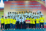 Giải Taekwondo miền Đông Nam bộ tỉnh Bình Dương mở rộng 2022: Chủ nhà quyết tâm giành hạng nhất