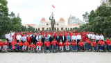 越南残疾人体育代表团抵达印尼 开始参加第11届东南亚残疾人运动会