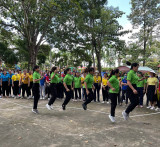Thu Dau Mot city Teacher's Camp is exciting and rewarding playground