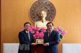 Đoàn đại biểu tỉnh Savannakhet của Lào thăm, làm việc ở Quảng Nam