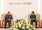 Đoàn Quân đội Hoàng gia Campuchia thăm chính thức Việt Nam