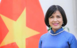 Phái đoàn Việt Nam và CHDCND Lào tại Geneva giao lưu hữu nghị