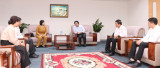 省委常务副书记会见越南农民协会工作代表团