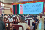Liên đoàn Lao động Tx.Tân Uyên: Tổ chức hội nghị học tập Nghị quyết Trung ương 5 khóa XIII