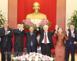 Chủ tịch Quốc hội Campuchia kết thúc chuyến thăm chính thức Việt Nam