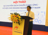 Hội thảo “Sự chuyển dịch chuỗi cung ứng - Cơ hội cho doanh nghiệp Việt Nam”