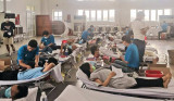 Huyện Bàu Bàng: Nhiều người tham gia hiến máu tình nguyện