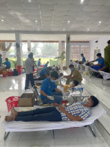 Huyện Dầu Tiếng vận động hiến máu tình nguyện vượt kế hoạch đề ra
