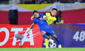 Thái Lan thua Malaysia ở King's Cup 2022