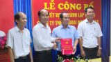 TP.Thuận An: Ra mắt chi bộ trong doanh nghiệp ngoài nhà nước