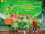 Vòng chung kết giải bóng đá học sinh tiểu học và THCS toàn quốc 2022: Đội tiểu học Bình Dương giành chức vô địch
