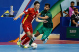 Việt Nam thắng trận thứ hai ở giải futsal châu Á
