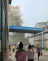 Vụ nổ khu vực hút bụi của một công ty trong Khu công nghiệp Sóng Thần 2