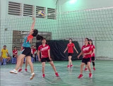 Giao lưu thể thao, văn nghệ giữa Trường THPT Bến Cát và THPT Nguyễn Trãi