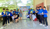 Library constructed for children by Tan Uyen town Youth Union