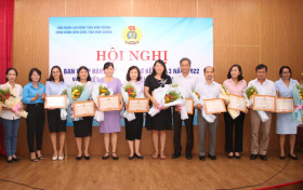Nhiều tập thể và cá nhân được Công đoàn viên chức tỉnh khen thưởng
