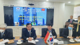 Provincial leaders visit and work with Gangnam District (Korea)