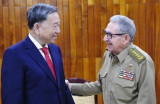 Public Security Minister visits Cuba