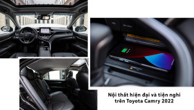 Toyota Camry: công nghệ đột phá cùng đẳng cấp vượt trội