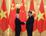 Lễ đón Tổng Bí thư Nguyễn Phú Trọng thăm CHND Trung Hoa
