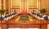 Tổng Bí thư Nguyễn Phú Trọng hội kiến Thủ tướng Trung Quốc
