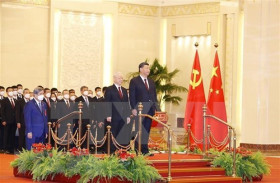 中国香港专家：阮富仲访华之旅为越中关系树立新里程碑