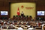 Thảo luận dự thảo Nghị quyết ban hành Nội quy kỳ họp Quốc hội