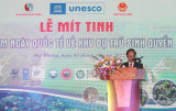 越南首次举行国际生物圈保护区日纪念活动