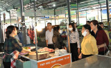 Khảo sát tình hình đầu tư, hoạt động chợ truyền thống ở huyện Bàu Bàng