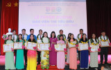 TP.Thuận An: Tuyên dương 56 giáo viên trẻ tiêu biểu