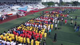 Khai mạc giải bóng đá học sinh THPT Hà Nội - An ninh Thủ đô lần thứ XXI - 2022 Cúp Number 1 Active