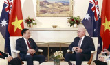 越南国会主席王廷惠会见澳大利亚总督戴维·赫尔利