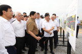Thủ tướng Phạm Minh Chính khảo sát thực tế một số dự án giao thông trọng điểm tại Bình Dương